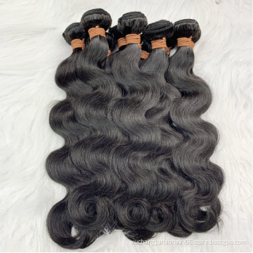Top quality 10A Grade Cuticle Aligned Vendors low price Human Hair Indian Human Hair Extension